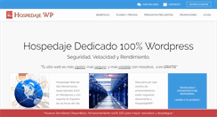 Desktop Screenshot of hospedajewp.com
